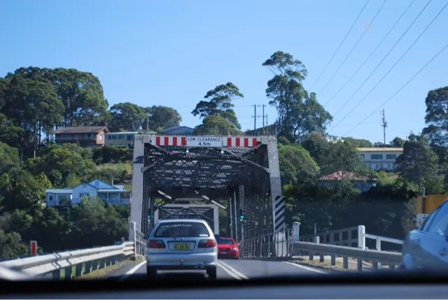 In the lakes region, we passed many bridges like these today....